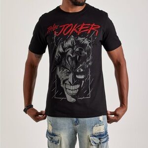 Men’s Central Mills THE JOKER TEE - Black - Size Medium